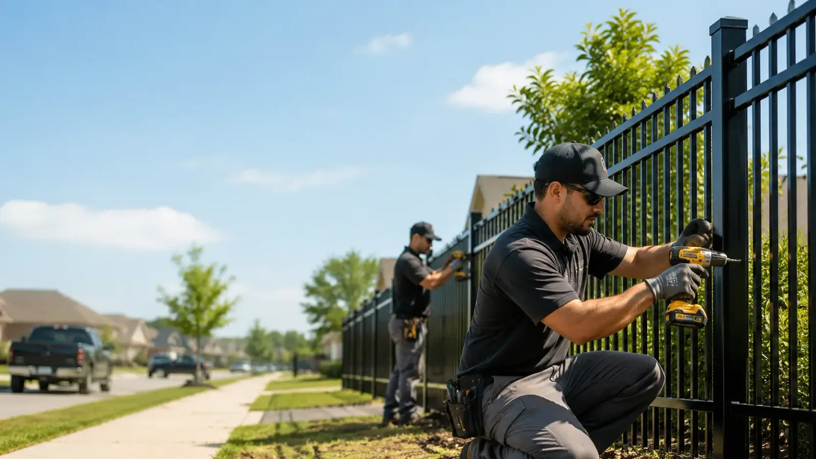 Metal Fence Installation in Menard, TX